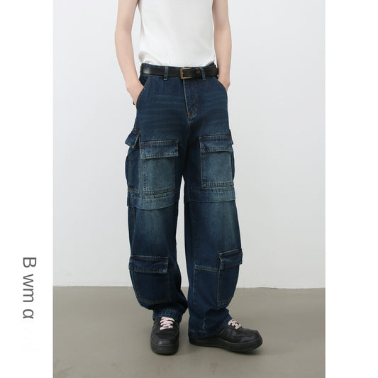 MilkMan Washed Patch Jeans
