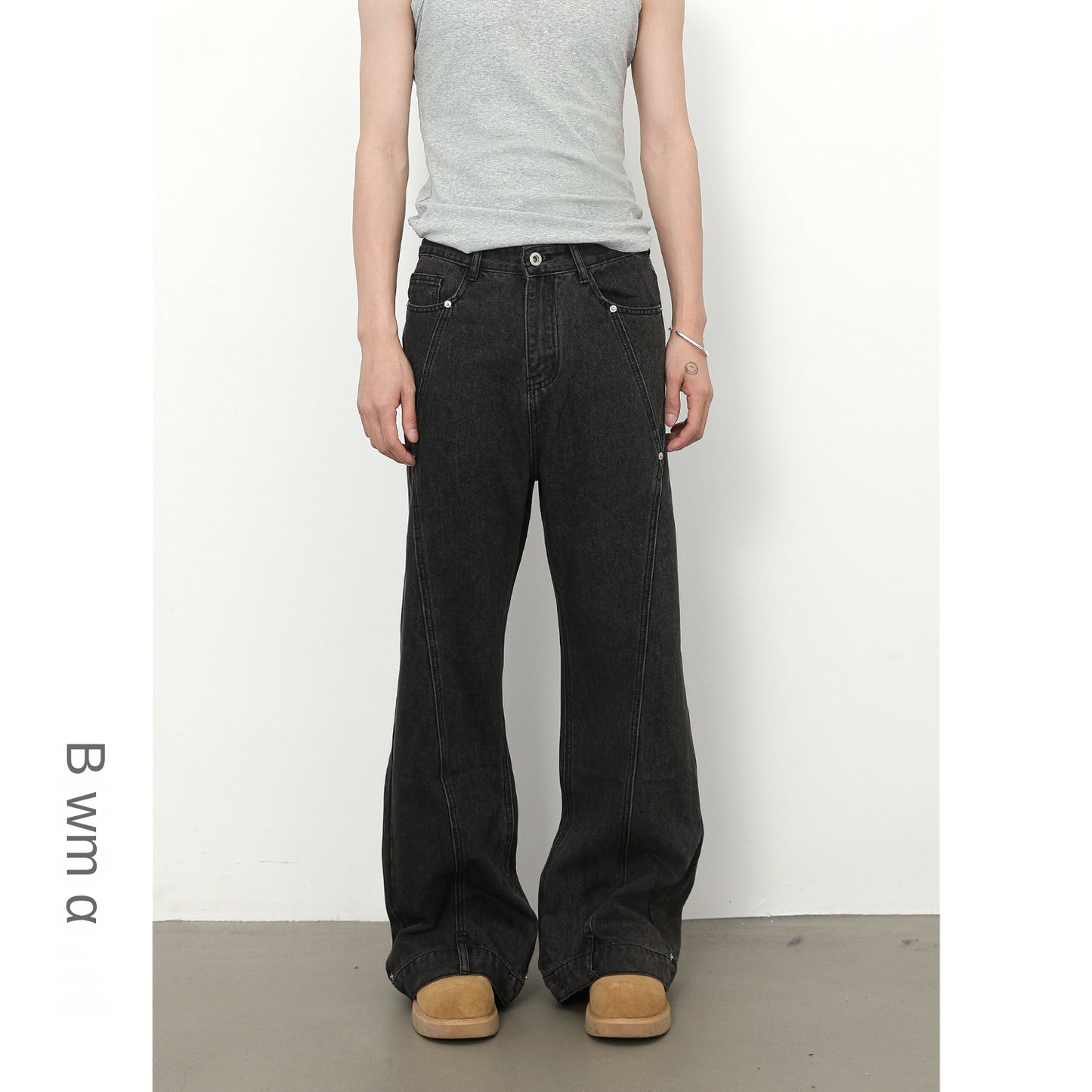 MilkMan Beaded Flare Jeans