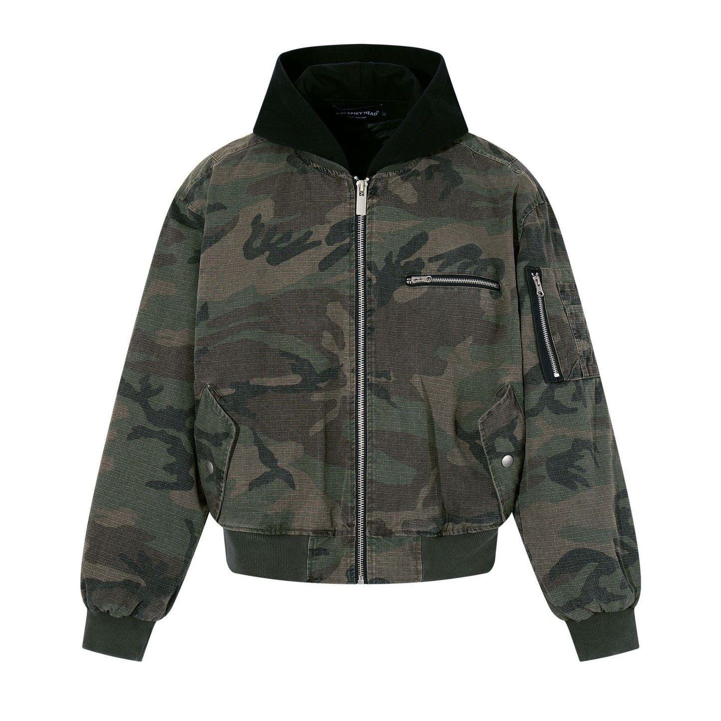 MilkMan Camo Hooded Jacket