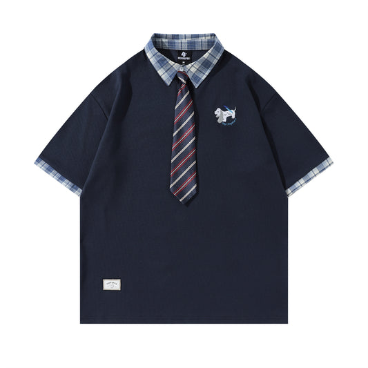 MilkMan Tie Collar Tee
