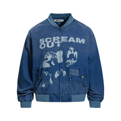 MilkMan Rockabilly Print Jacket