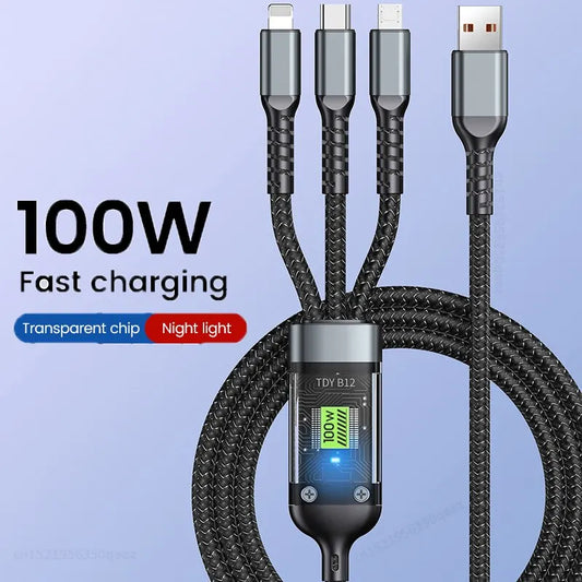 MilkMan Triple Threat Charging Cable