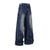 MilkMan Printed Faded Jeans