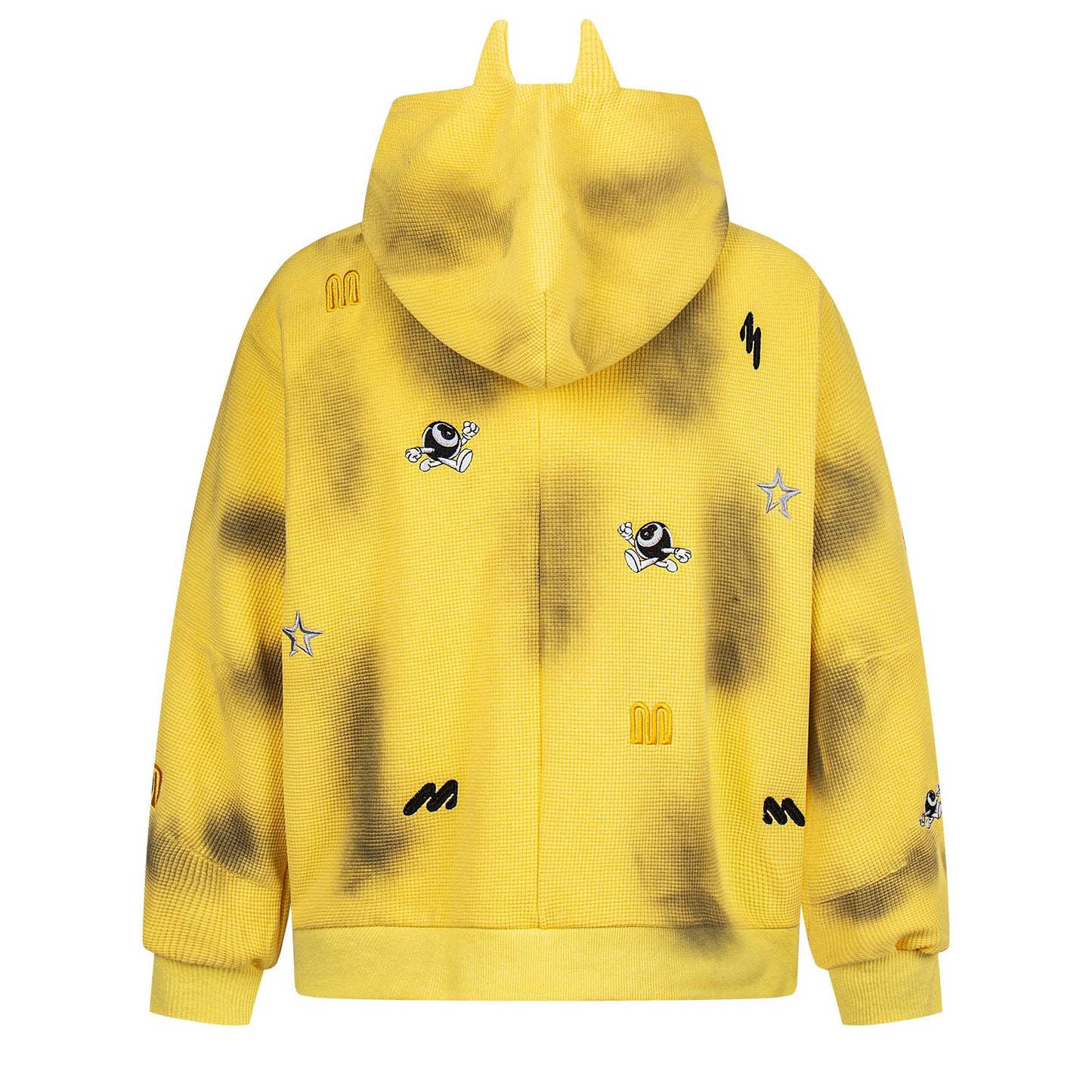 MilkMan Distressed Letter Jacket