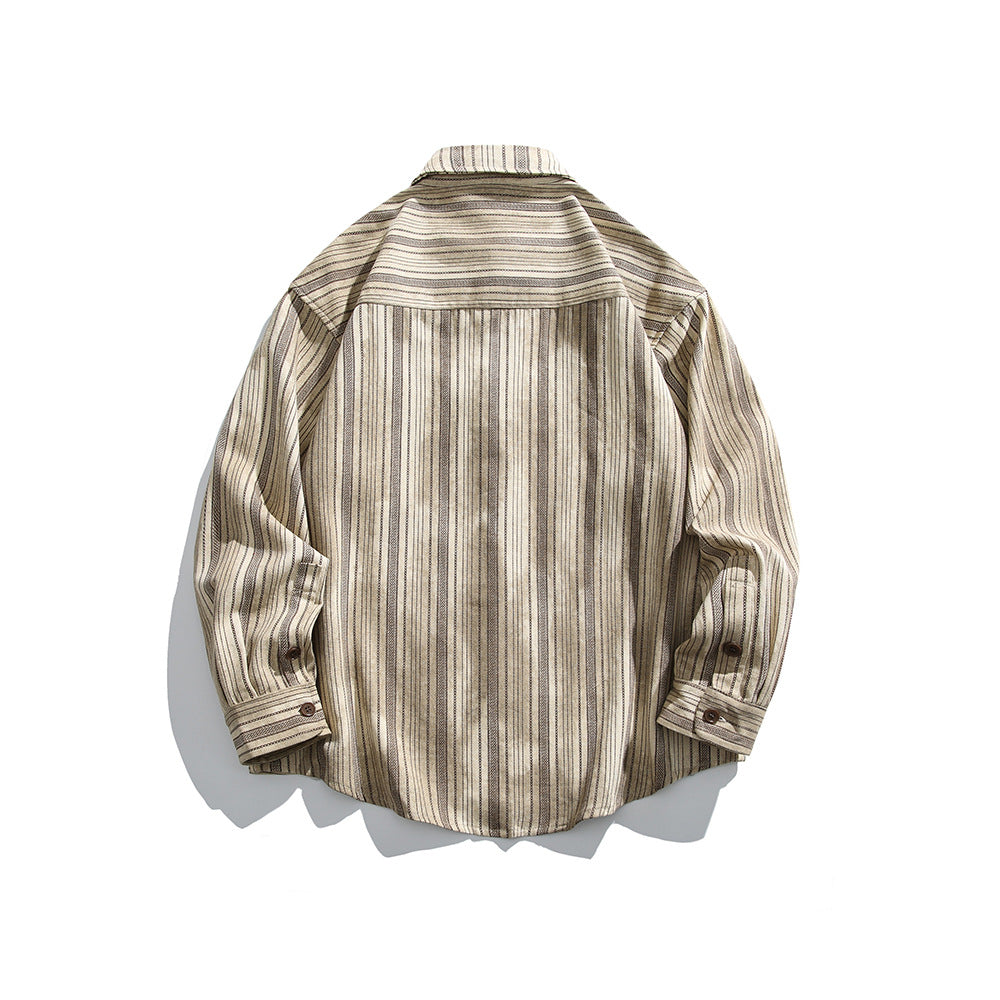 MilkMan Buckle Stripe Shirt