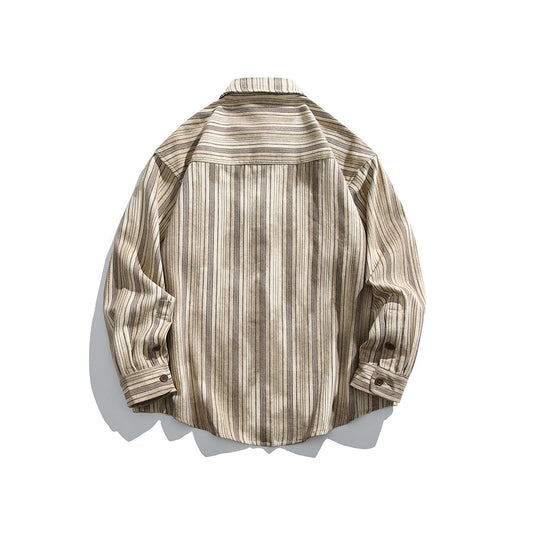MilkMan Buckle Stripe Shirt