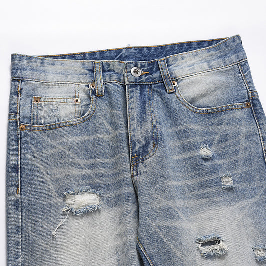 MilkMan Gradient Distress Jeans