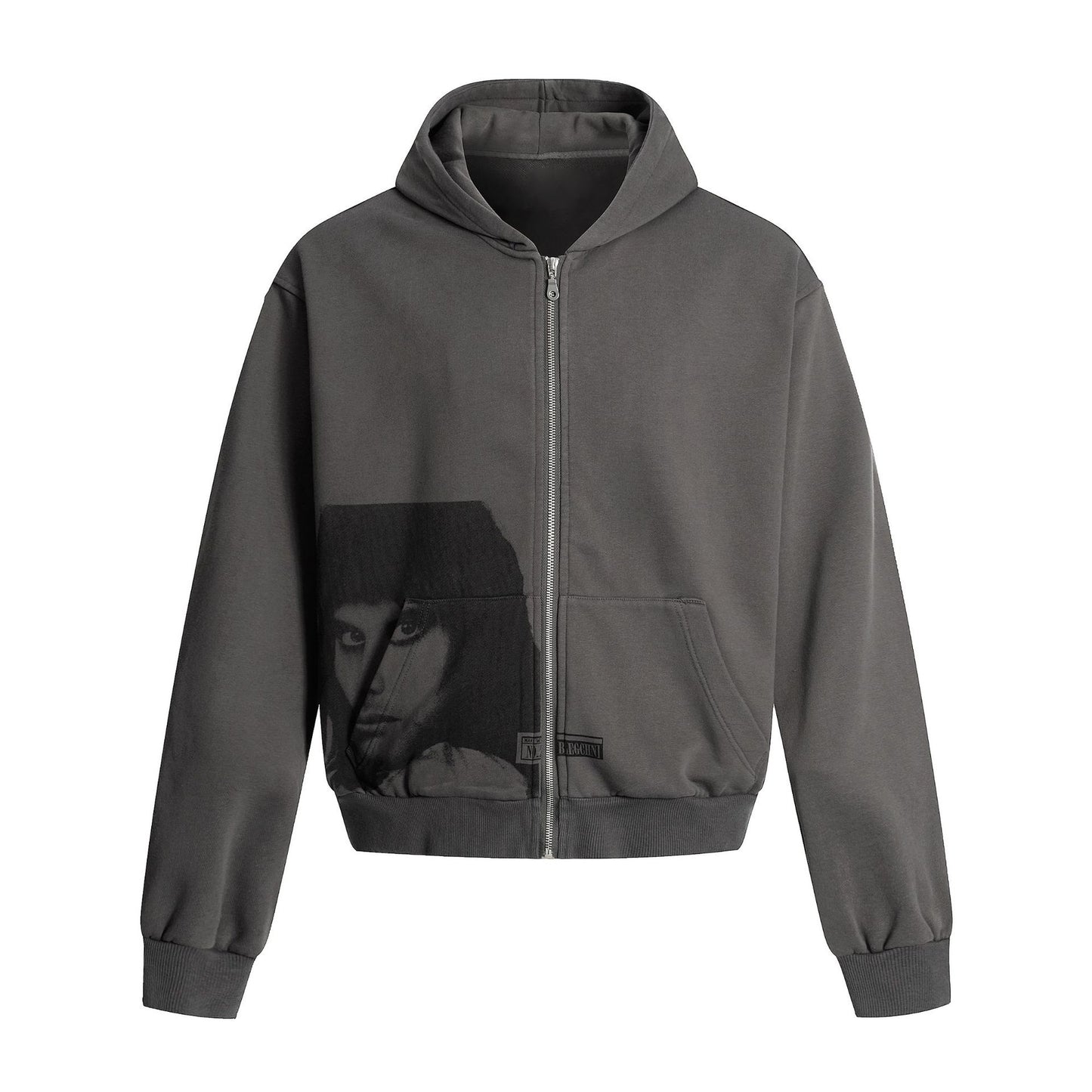 MilkMan Zip Portrait Hoodie