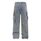 MilkMan Pleated Cargo Jeans