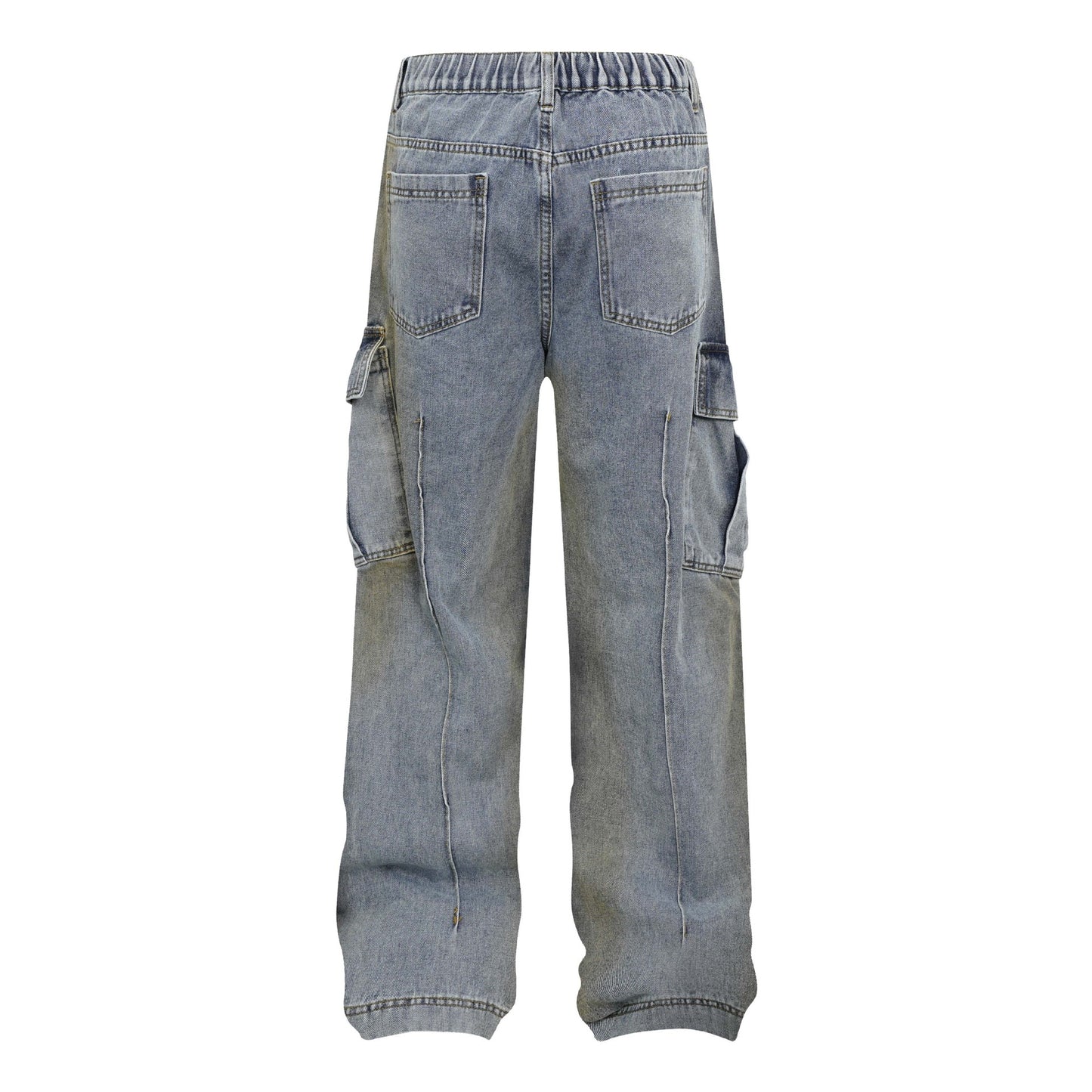 MilkMan Pleated Cargo Jeans