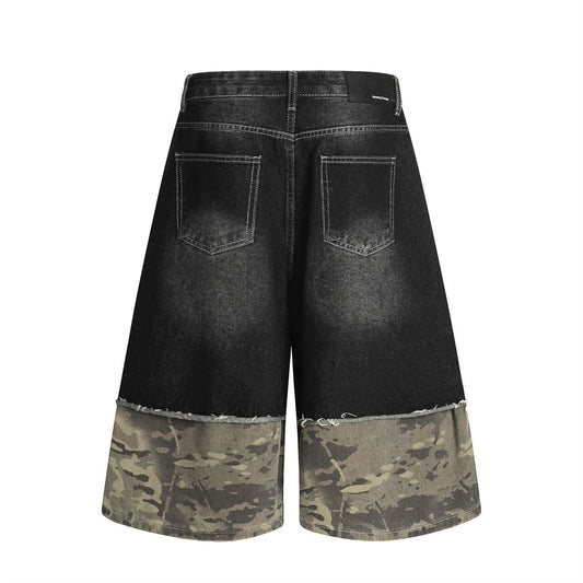 MilkMan Patched Camo Shorts