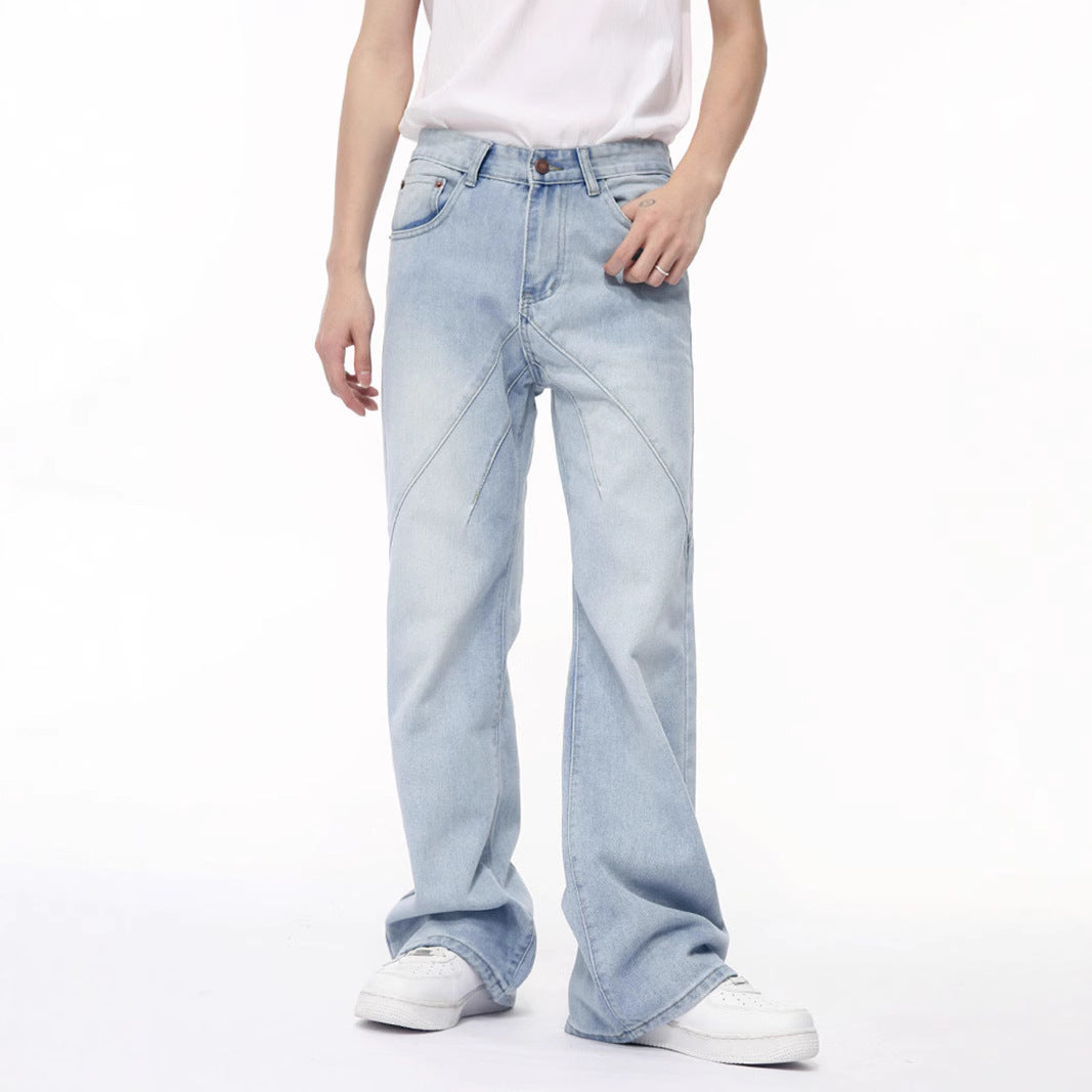 MilkMan Flared Light Denim