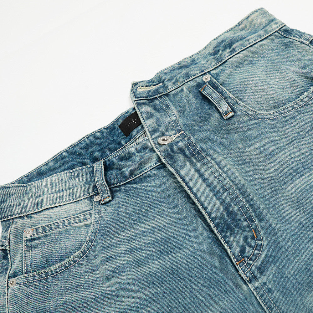 MilkMan Asym Ripped Jeans