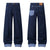 MilkMan Cuffed Plaid Jeans