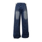 MilkMan Printed Faded Jeans