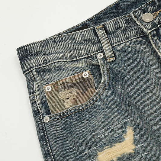 MilkMan Apoc Distressed Jeans