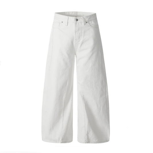 MilkMan White Tapered Jeans