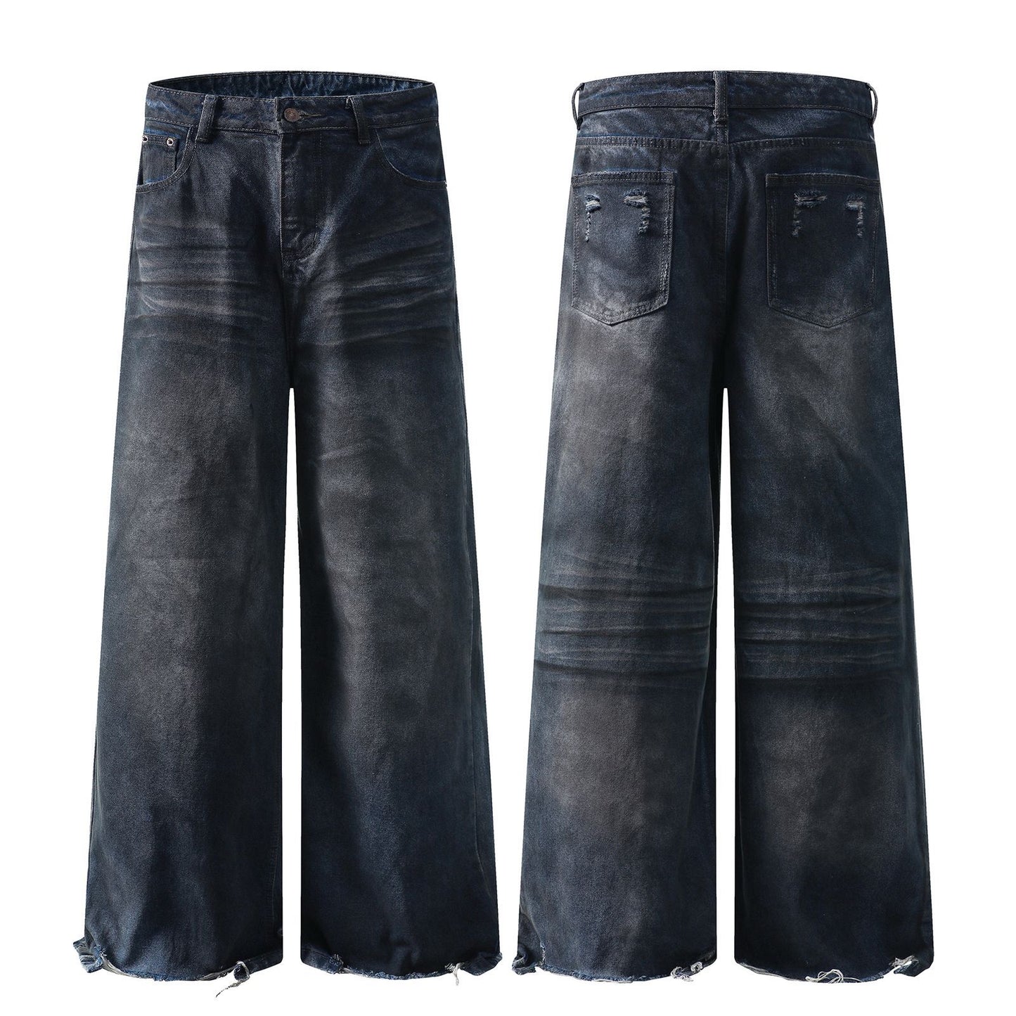 MilkMan Wide Wash Jeans