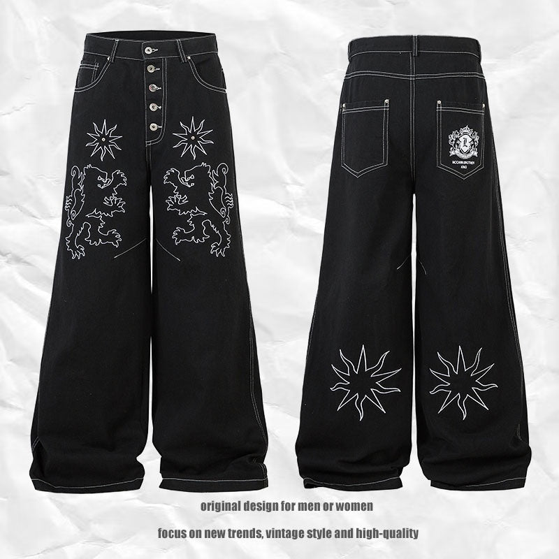 MilkMan Floor-Length Denim