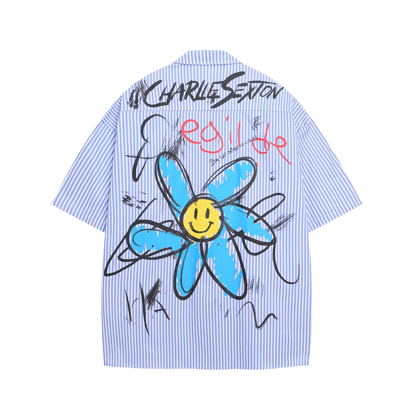 MilkMan Striped Paint Shirt