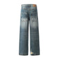 MilkMan Distressed Straight Jeans
