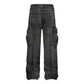 MilkMan Pleated Cargo Jeans