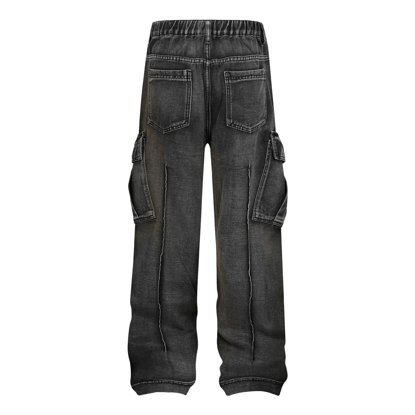 MilkMan Pleated Cargo Jeans