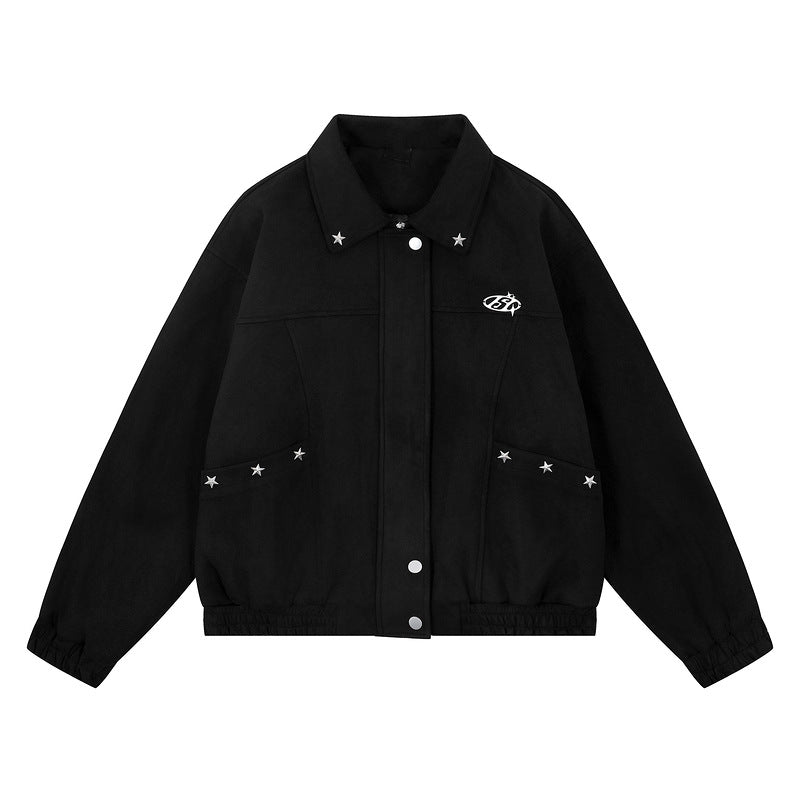 MilkMan Suede Lapel Jacket