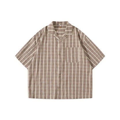 MilkMan Cuban Patch Check Shirt