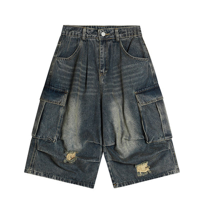 MilkMan Workwear Denim Shorts