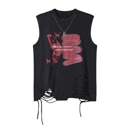 MilkMan Ripped Letter Tank
