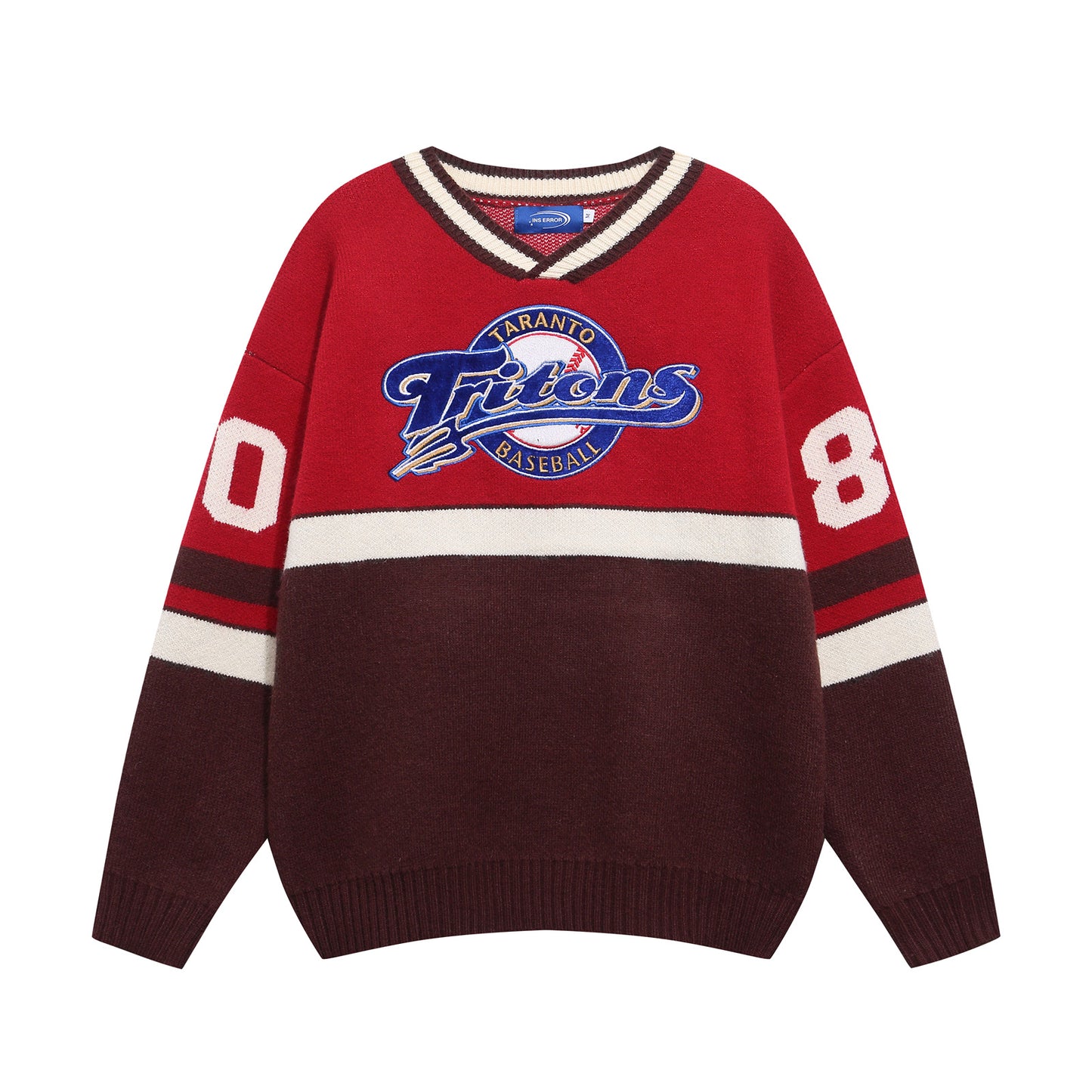 MilkMan Color Block Sweater