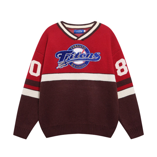 MilkMan Color Block Sweater