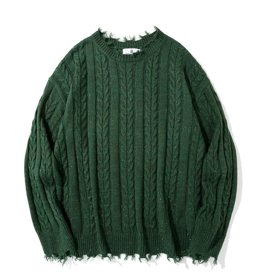 MilkMan Jacquard Crew Sweater