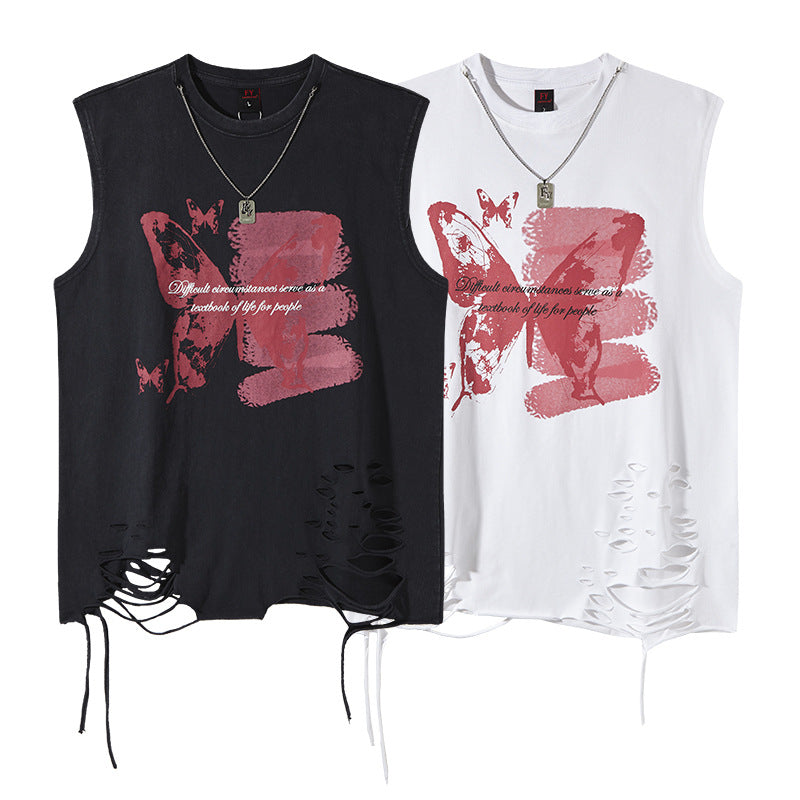 MilkMan Ripped Letter Tank