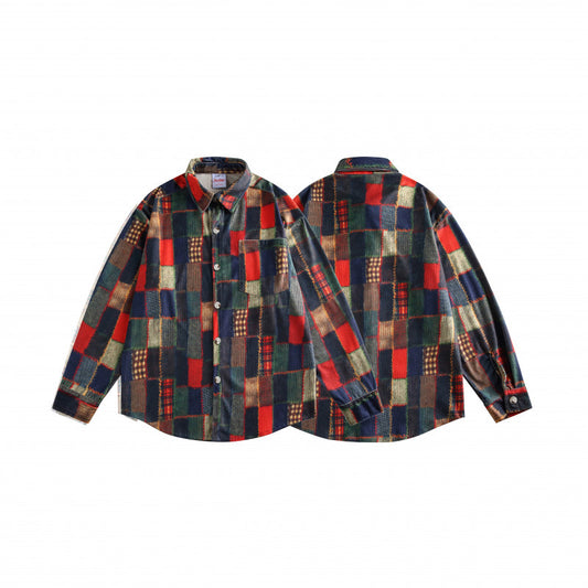 MilkMan Flower Check Shirt