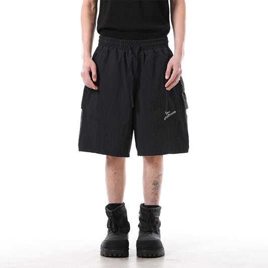 MilkMan Embroidered Utility Shorts