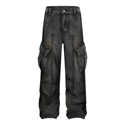 MilkMan Pleated Cargo Jeans