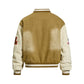 MilkMan Distressed Letter Jacket