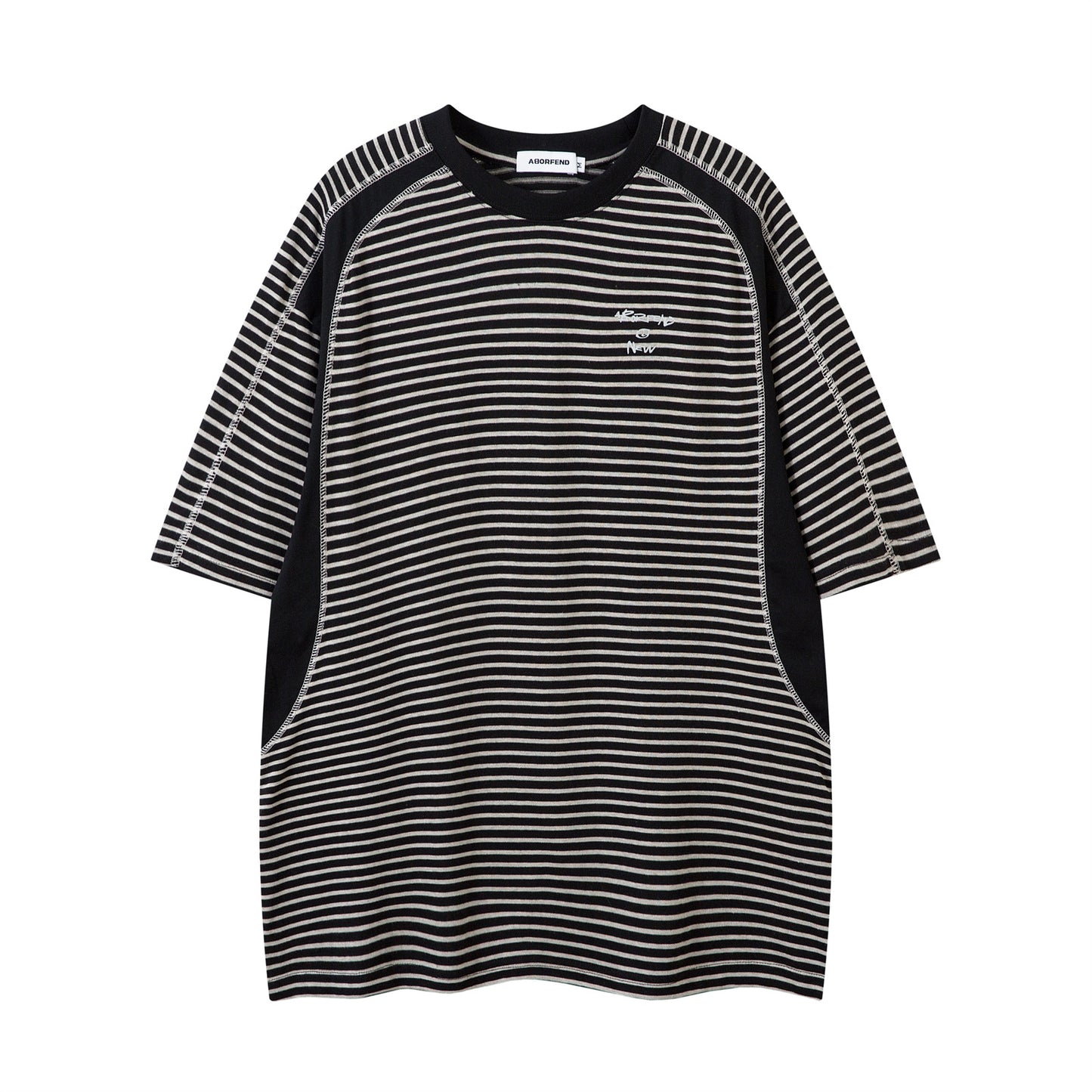 MilkMan Stripe Splice Tee