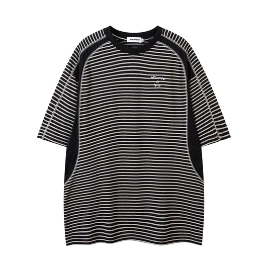 MilkMan Stripe Splice Tee