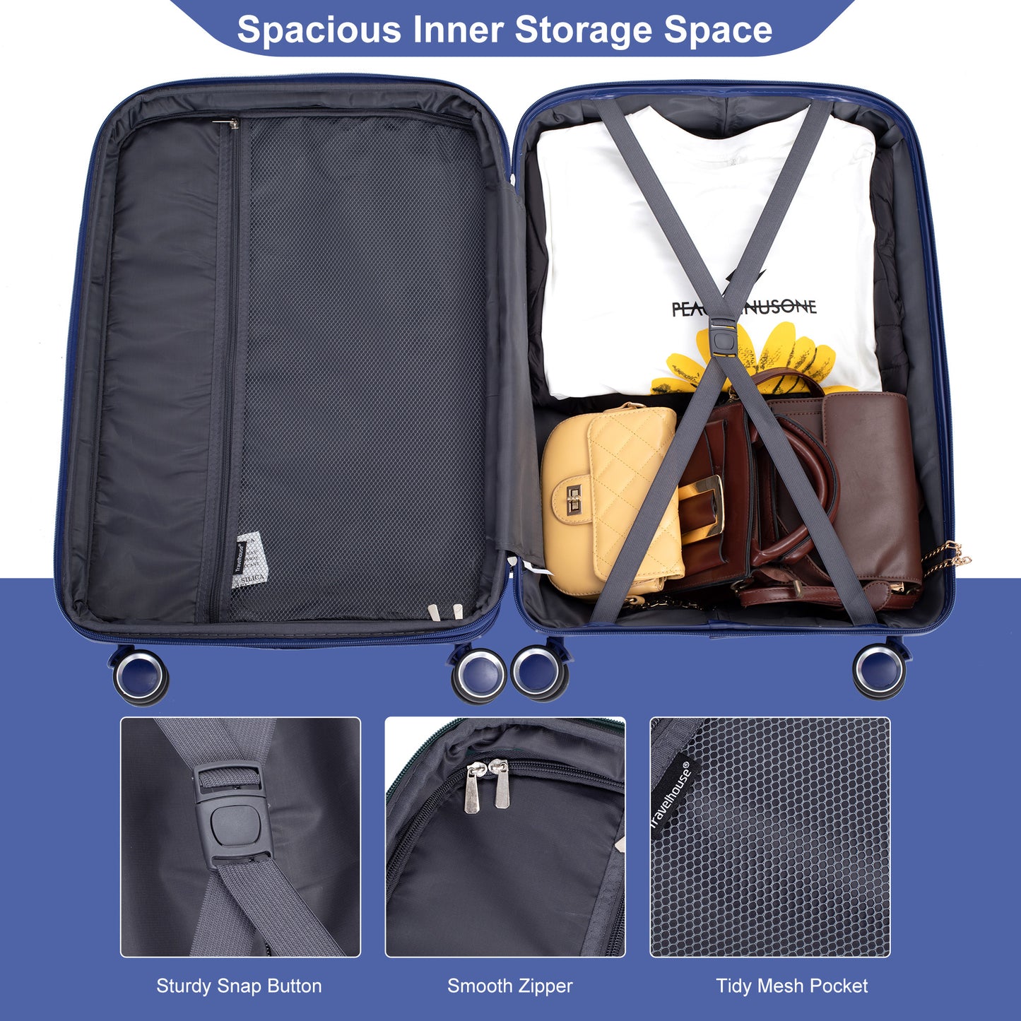 MilkMan Travel Suitcase Set