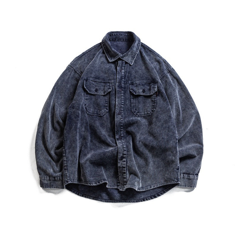 MilkMan Corduroy Patch Shirt