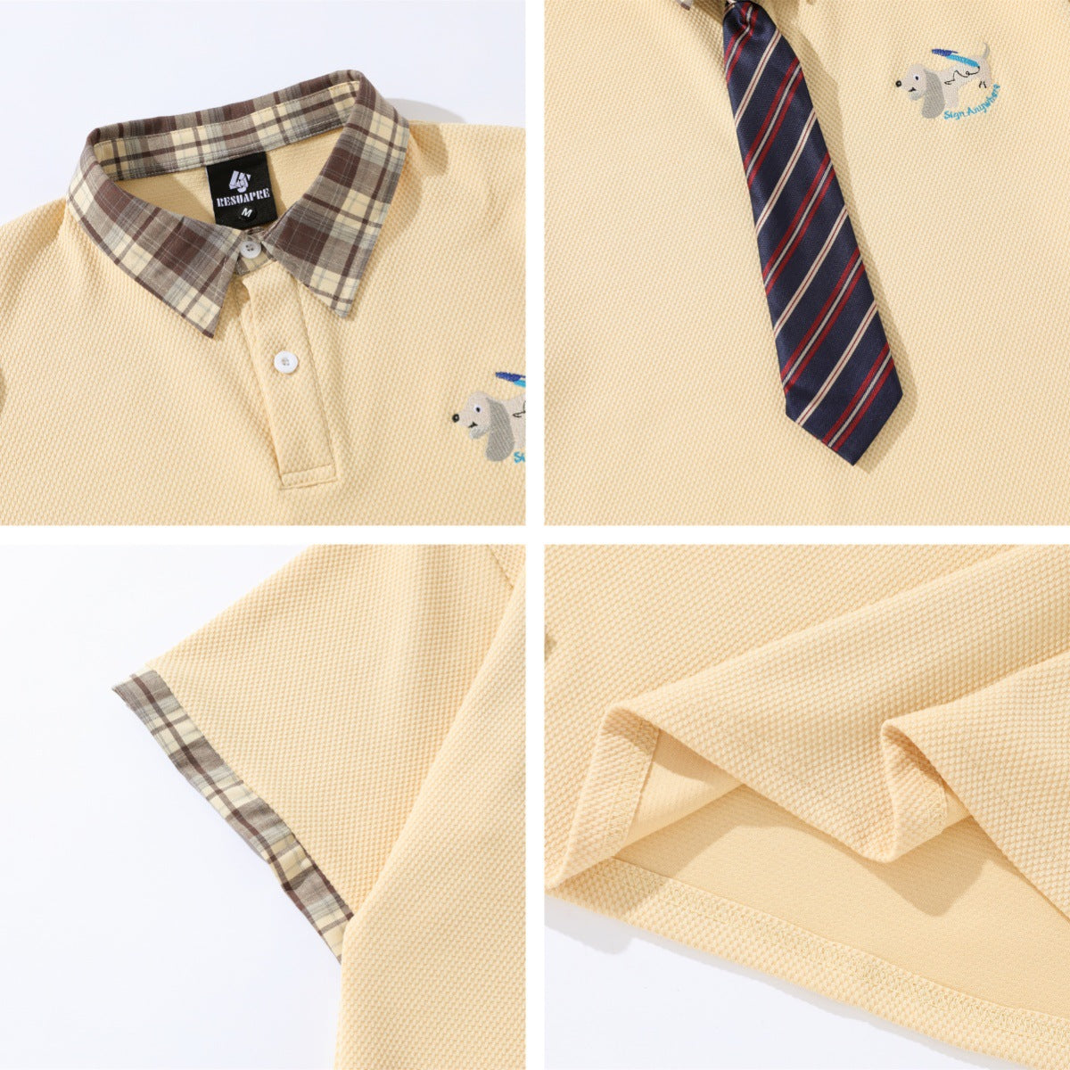 MilkMan Tie Collar Tee