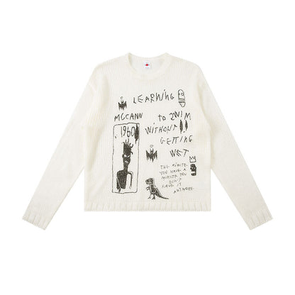 MilkMan Lazy Graffiti Sweater