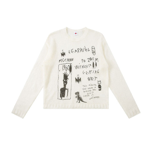 MilkMan Lazy Graffiti Sweater