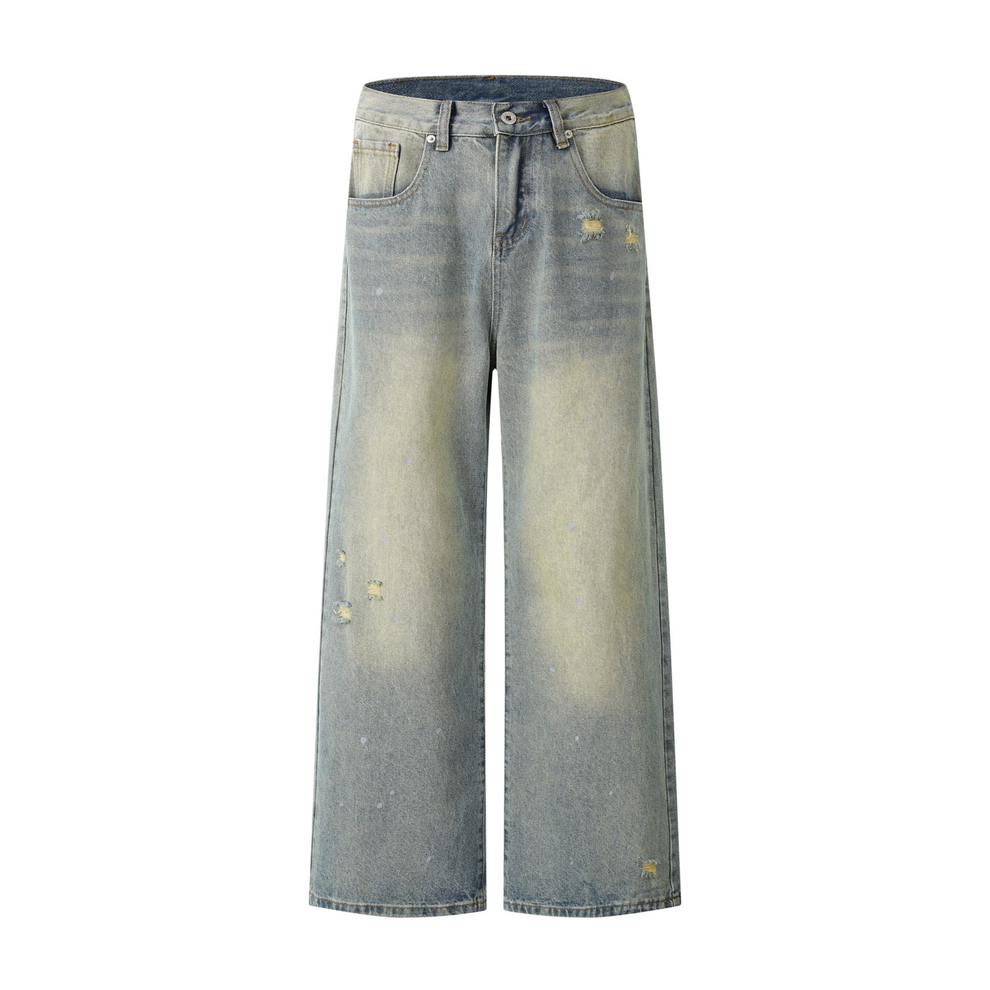 MilkMan Faded Splatter Jeans