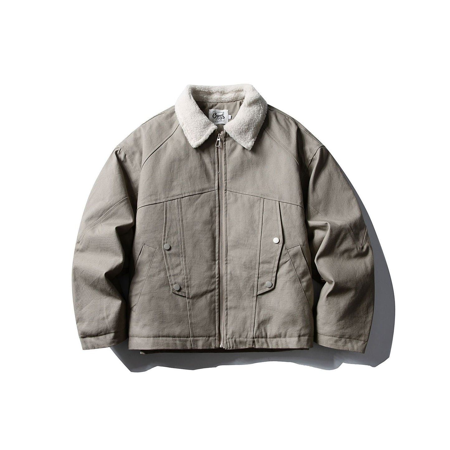 MilkMan Shearling Collar Coat