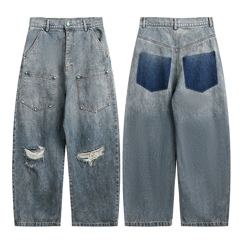 MilkMan Studded Denim Pants