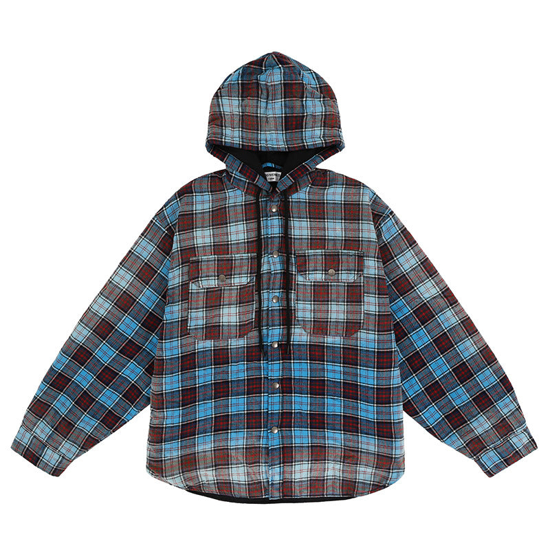MilkMan Fade Plaid Hoodie